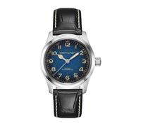 Khaki Field Murph Automatic 38mm Mens Watch Blue Dial Alligator