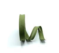 Khaki Green Cotton Bias Binding Rolls 1 Inch / 25mm x 5 metres