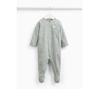 Khaki Guess How Much I Love You Print Sleepsuit 6-9 months