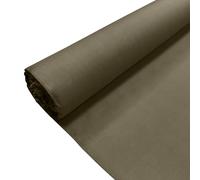 Khaki Plain Polycotton Fabric Dress Craft Poly Cotton Material | 1 Metre (100cm x 112cm) | Soft Poly Cotton for Sewing, Dressmaking, Crafts, Bunting & Lining