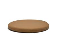 Khaki Round Memory Foam Chair Cushions 40cm/16in 2 Pcs NonSlip Seat Pads with Removable Cover for Indoor/Outdoor Dining Kitchen Office and Terrace Use
