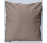 Khaki Size 18x18 Inches Plain Poly Cotton Cushion Cover Solid Blank Square Cushion Covers Decorative Cushion Case Throw Pillow cases for Bedroom Living Room Sofa Bed Car Seat Floor