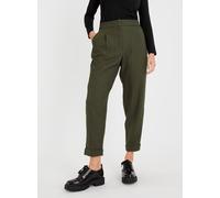 Khaki Tapered Trousers 10S