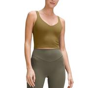 (Khaki, UK 4) lululemon Align Tank Top Womens Sports Bra