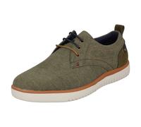 Hush Puppies Mens Hush Puppies Lightweight Canvas Shoes Sandy Lace Up - Khaki - UK 7