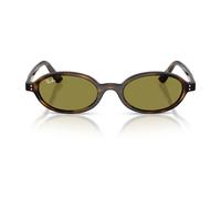 Ray-Ban Sunglasses Unisex Khal Bio-based - Havana Frame Green Lenses 48-20