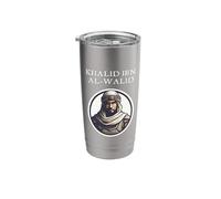 Khalid IBN al-Walid Medieval History Stainless Steel Insulated Tumbler