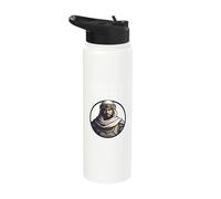 Khalid IBN al-Walid Medieval History Stainless Steel Insulated Water Bottle