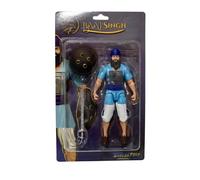 Khalsa Toy Store Baaj Singh (Light Blue) Sikh Action Figure Toy | Featured on BBC | Sikh Warrior Figure with Shield & Sword | Khalsa Toy Cultural Collectible & Gift for Kids and Adults