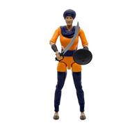 Khalsa Toy Store Tegh Kaur (Orange) Sikh Action Figure Toy | Featured on BBC | Sikh Warrior Figure with Shield & Sword | Khalsa Toy Cultural Collectible & Gift for Kids and Adults