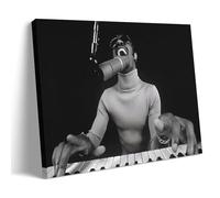 KHAMEO Stevie Wonder PosterCanvas Poster Decorative Painting Canvas Wall Posters And Art Picture Print Modern Family Bedroom Decor Posters 08x12inch(20x30cm)