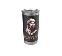 Khan Mongolian Conqueror Mongol History Stainless Steel Insulated Tumbler
