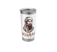 Khan Mongolian Conqueror Mongol History Stainless Steel Insulated Tumbler