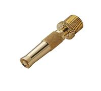 Khanjan Brass & Copper Heavy Duty Adjustable High Pressure Water Jet Spray Nozzle Gun - Ultimate Cleaning Power for Cars, Bikes, Pets, and Gardens (1/2" Male BSP Threaded)