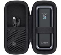 Khanka Case for Anker Prime Power Bank 20,100mAh 220W/20,000mAh 200W,Storage Travel Cover for Anker Prime Power Bank 220W(A110B)/200W(A1336),Case Only (Black)