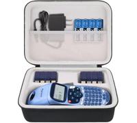 Khanka Case for DYMO LetraTag LT-100H/LT-100H Plus/XR Handheld Label Maker | Compatible with DYMO LetraTag LT-100H/LT-100H Plus/XR Label Maker,Fits DYMO Letratag Tape;EVA shell,Velvet Interior,Case Only