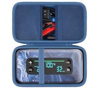 khanka Case for HALO Bolt Ultimate 3.0/2.0/Air+1750 Jump Starter,Blue | EVA Hard Shell, Workshop Tool Storage, Easy Carry Handle, Water Resistant Protection, Secure Custom Fit, Protective Case Only