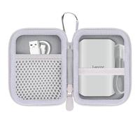 Khanka Case for Lexar TouchLock ES5 ES4 SL500 SL500M 1TB/2TB/4TB External SSD,Storage Cover for Lexar TouchLock/ES5/ES4/SL500/SL500M External SSD, Case Only (White)