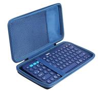 Khanka Case for Logitech Pebble Keys 2 K380s/Logitech K380 Multi-Device Bluetooth Wireless Keyboard,Case Only (Blue Lining)