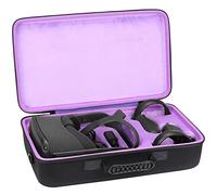 Khanka Case for Meta Quest 3S/Quest 2/Quest/Pico 4 All-in-One Headset,Hard Travel Carrying Storage Bag with Carry Handle and Shoulder Strap,Case Only