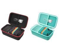 Khanka Case for Polaroid Go Gen 3/Gen 2/Go Mini - Black + Mint Green