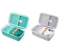 Khanka Case for Polaroid Go Gen 3/Gen 2/Go Mini - Mint Green + White