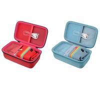 Khanka Case for Polaroid Go Gen 3/Gen 2/Go Mini - Red + Blue