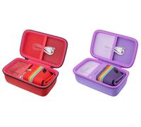 Khanka Case for Polaroid Go Gen 3/Gen 2/Go Mini - Red + Purple