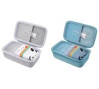 Khanka Case for Polaroid Go Gen 3/Gen 2/Go Mini - White + Blue