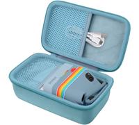 Khanka Case for Polaroid Go Generation 3/Go Generation 2/Polaroid Go Mini Instant Film Camera,Hard Travel Carrying Storage Bag with Carry Handle,Case Only(Blue)