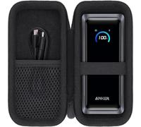 khanka for Anker Prime Power Bank, 26,250Mah Case, Hard Travel Bag Compatible with Anker Prime Power Bank 26K, 300W, Case Only (Black)