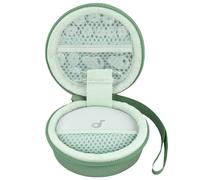 Khanka for Anker soundcore Sleep A20 A30 Earbuds Hard Storage Carrying Case,Travel Cover Compatible with Soundcore A20 A30 Sleep Buds A6611,Case Only(Mint Green)