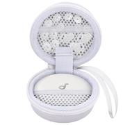 Khanka for Anker soundcore Sleep A20 A30 Earbuds Hard Storage Carrying Case,Travel Cover Compatible with Soundcore A20 A30 Sleep Buds A6611,Case Only(White)