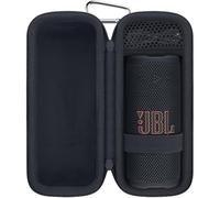 Khanka for JBL Grip Bluetooth Speaker Hard Case,Travel Carrying Storage Cover for JBL Grip Compact Bluetooth Speaker with Carabiner,Case Only (Black)