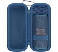 Khanka for JBL Grip Bluetooth Speaker Hard Case,Travel Carrying Storage Cover for JBL Grip Compact Bluetooth Speaker with Carabiner,Case Only (Blue)