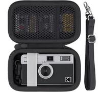 Khanka for KODAK EKTAR H35/H35N Half Frame Film Camera Hard Travel Carrying Storage Case with Carry Handle and Shoulder Strap,Case Only (Black)