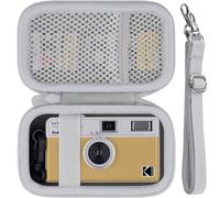 Khanka for Kodak EKTAR H35/H35N Half Frame Film Camera Hard Travel Carrying Storage Case with Carry Handle and Shoulder Strap,Case Only (Sand)