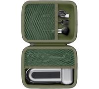 Khanka for WOLFBOX Compressed Air Duster MF100 MF50, Dust Blower and Air Blower Hard Storage Case, Carrying Bag with Mesh Pocket for WOLFBOX MF100 MF50 Accessories, Case Only (Army Green)