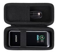 Khanka Hard Carrying Case Compatible with Anker Prime Power Bank 20,000mAh 200W / 12,000mAh 130W,Protective Storage Power Bank Case,Case Only
