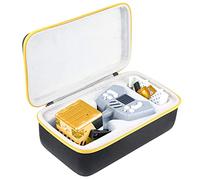 khanka Hard Carrying Case Replacement for Really Rad Robots - Mibro Gold - Plays, Talks, and Pranks (Gold Zipper)