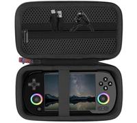 Khanka Hard Case Age 3+ for RG40XX H Retro Handheld Game,Storage Carrying Bag for RG40XX H 4.0-inch IPS Screen Handheld Game Console,Case Only (Black)
