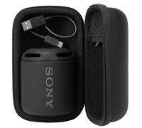 Khanka Hard Case Carrying Bag for Sony SRS-XB13 XB12 Compact and Portable Waterproof Wireless Speaker. (Black)