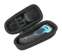 Khanka Hard Case Carrying Travel Bag for Braun Series 3 3080 3040 3000 Men's Electric Foil Shaver Wet and Dry Rechargeable and Cordless Razor