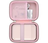 Khanka Hard Case Compatible with Liene 2x3 Photo Printer Smartphone Mini Printer (Rose, Bag Only)