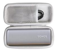 Khanka Hard Case Compatible with Sonos Roam 2 / Sonos Roam/Sonos Roam SL Portable Waterproof Bluetooth Speaker,Grey,Case Only