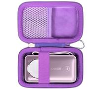 Khanka Hard Case for Anker MagGo Power Bank for Apple Watch 10,000mAh 35W | Compatible with Anker MagGo Power Bank for Apple Watch 10,000mAh;Hard Case for Storage,Purple,Case Only