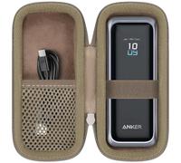 Khanka Hard Case for Anker Prime Power Bank 20,100mAh 220W/20,000mAh 200W | Compatible with Anker Prime Power Bank 20,100mAh 220W/20,000mAh 200W;Hard Case for Storage,Gold,Case Only