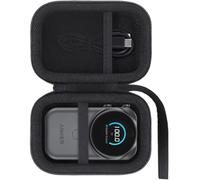 Khanka Hard Case for Anker Universal Travel Adapter 4-in-1 100W,Black | Compatible with Anker Nano Travel Adapter (4-in-1, 100W);EVA shell,Velvet Interior,Shockproof Protection,Case Only