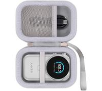 Khanka Hard Case for Anker Universal Travel Adapter 4-in-1 100W,White | Compatible with Anker Nano Travel Adapter (4-in-1, 100W);EVA shell,Velvet Interior,Shockproof Protection,Case Only