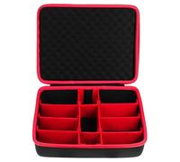 Khanka Hard Battery Storage Box Holder, Case Replacement for Bosch/Einhell Power X-Change 12V 18V 40V Battery and Charger - Holds 12V 18V 40V 2.0/2.5/3.0/4.0/5.0/6.0-Ah Battery, Charger.(Emepty case)